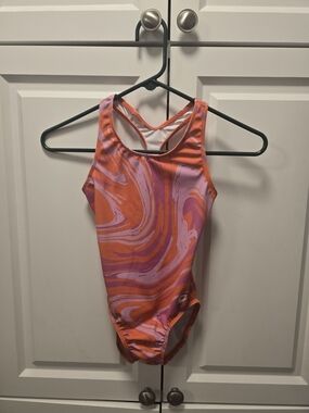 GK Elite American Girl Lila Matching Leotard for Girls Child Large Gymnastics